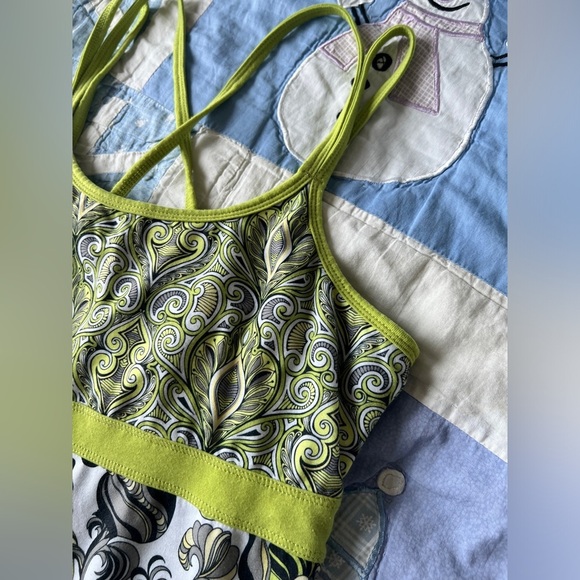 Prana Womens Breathe Kaley Tank Top Shirt Multicolor Spaghetti Strap Strappy S - Picture 4 of 10